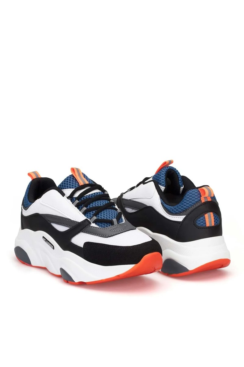 Mens Sneakers - White Blue - DS.MJ1838
