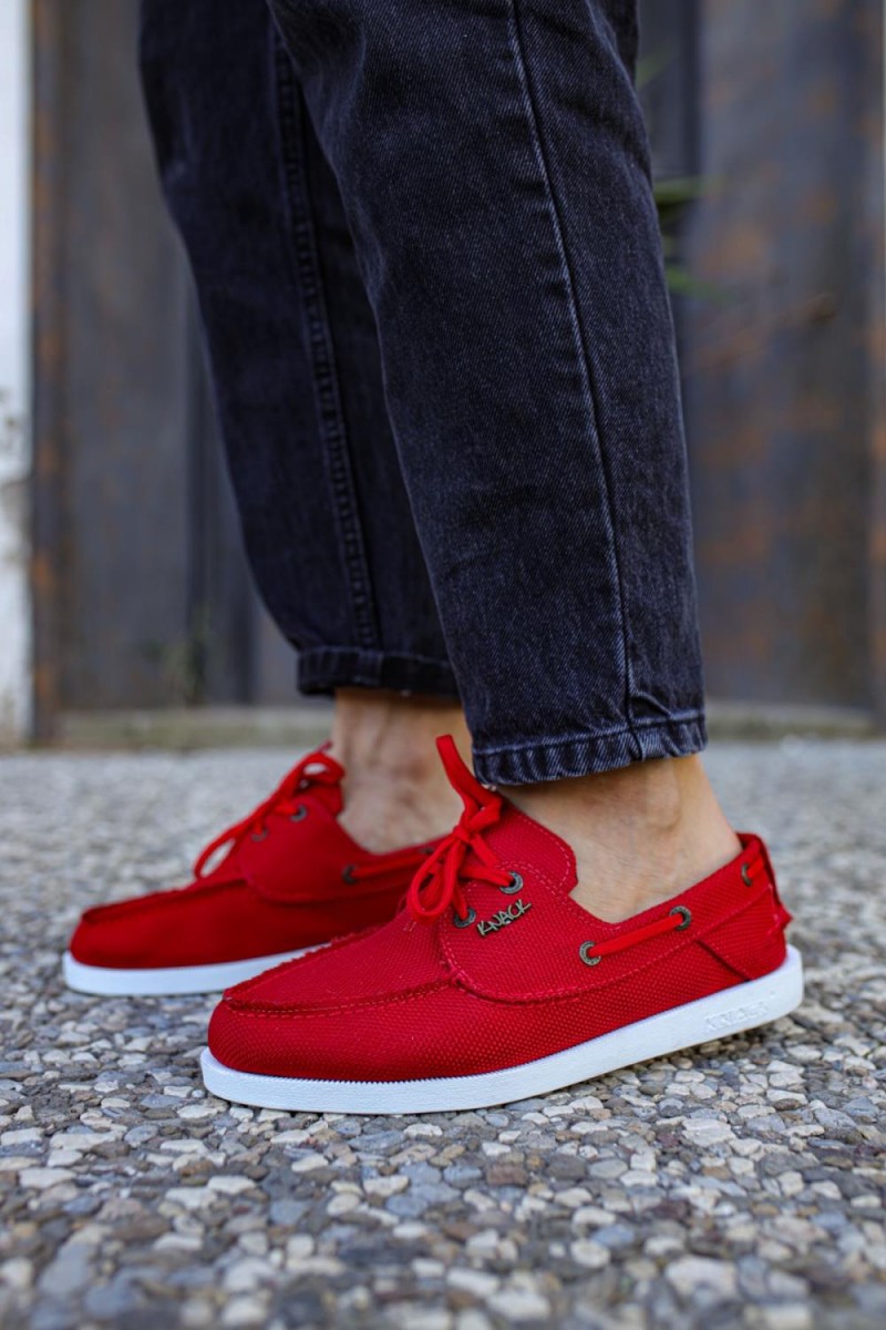 Mens Sneakers - Red - 008