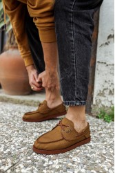 Mens Sneakers - Tan - 008