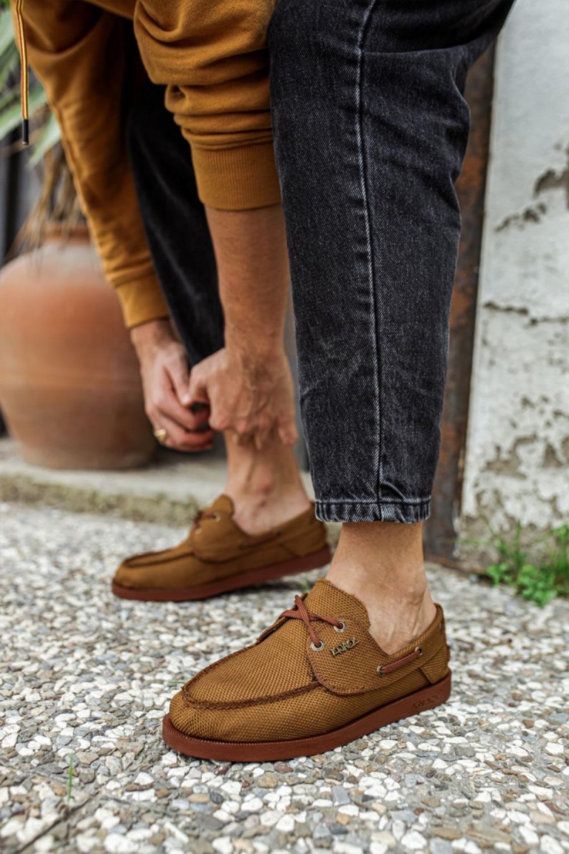 Mens Sneakers - Tan - 008