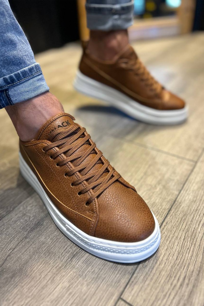 Mens Sneakers - Tan - 010