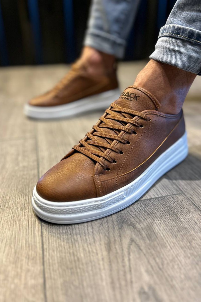 Mens Sneakers - Tan - 010