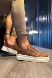 Mens Casual Shoes - Tan - 013