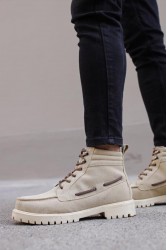 Mens Boots - Stone - 020 Mens Boots - Stone - 020