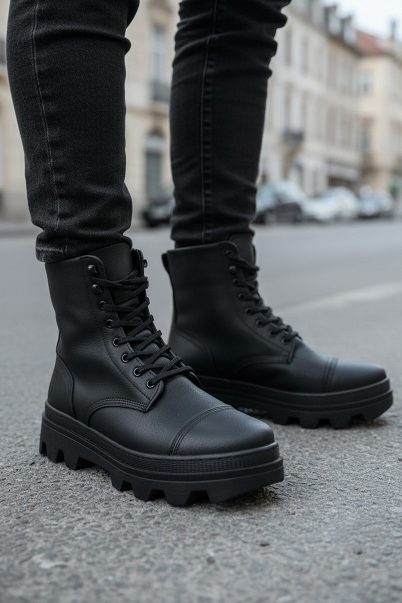 Mens Boots - Black - 023