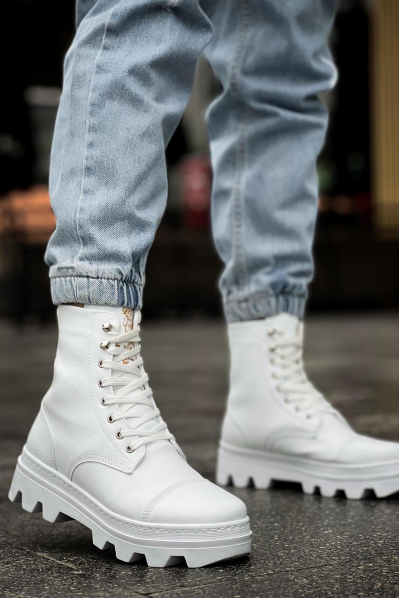 Men’s Boots - White - 023