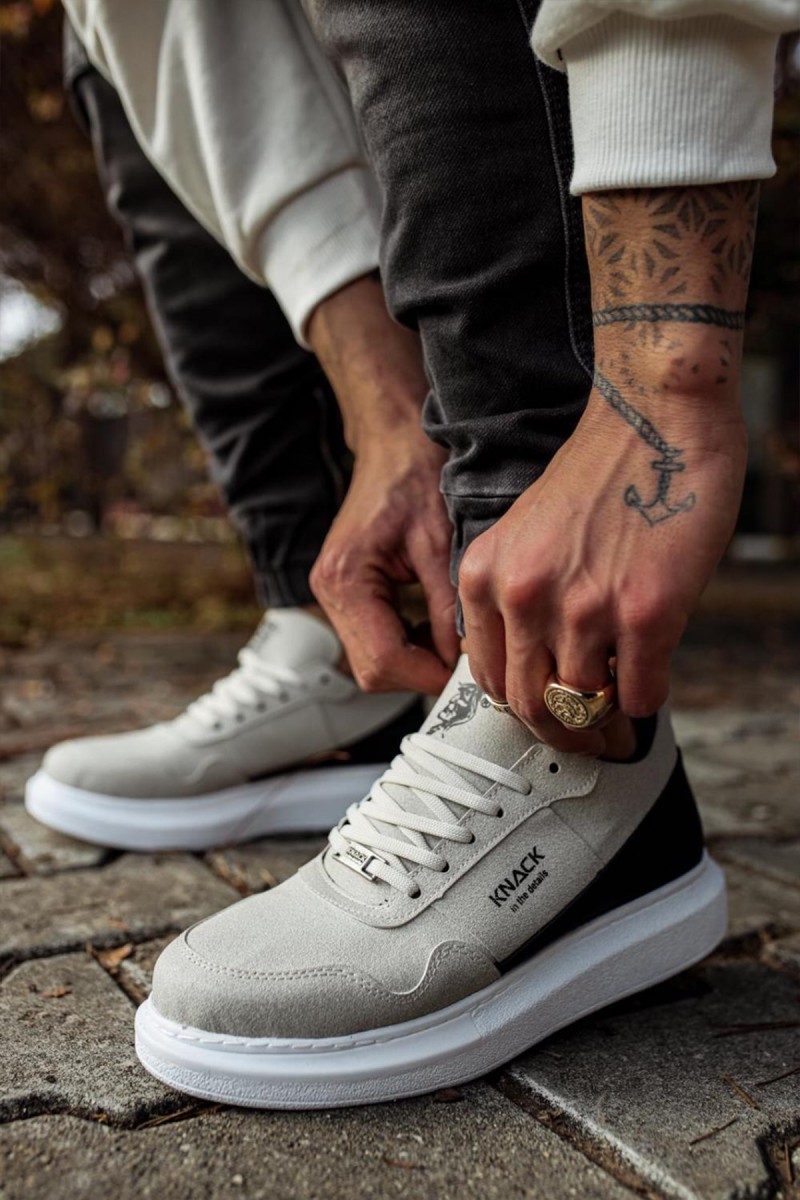 Mens Sneakers - Stone - 040