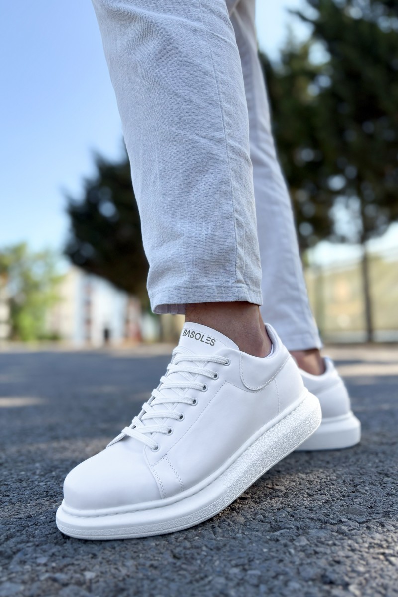 Mens Sneakers - White - 044