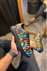 Mens Sneakers - Black - 046 - 2