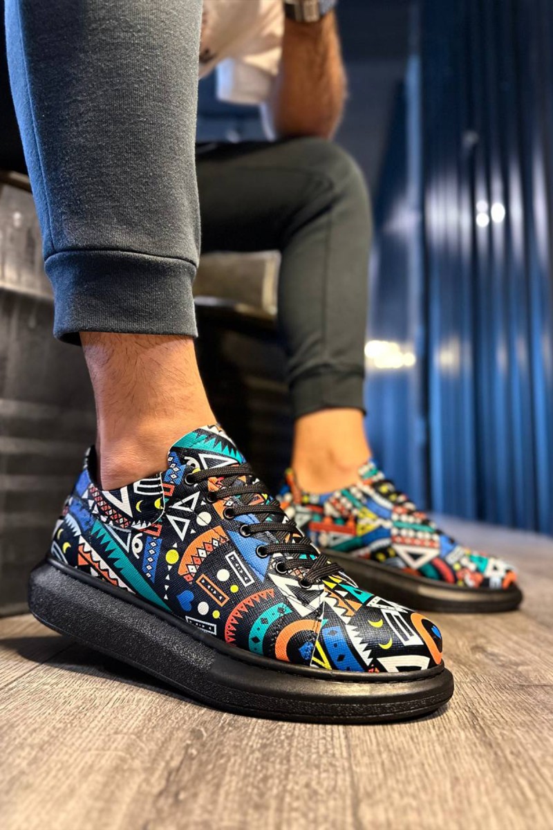 Mens Sneakers - Black - 046