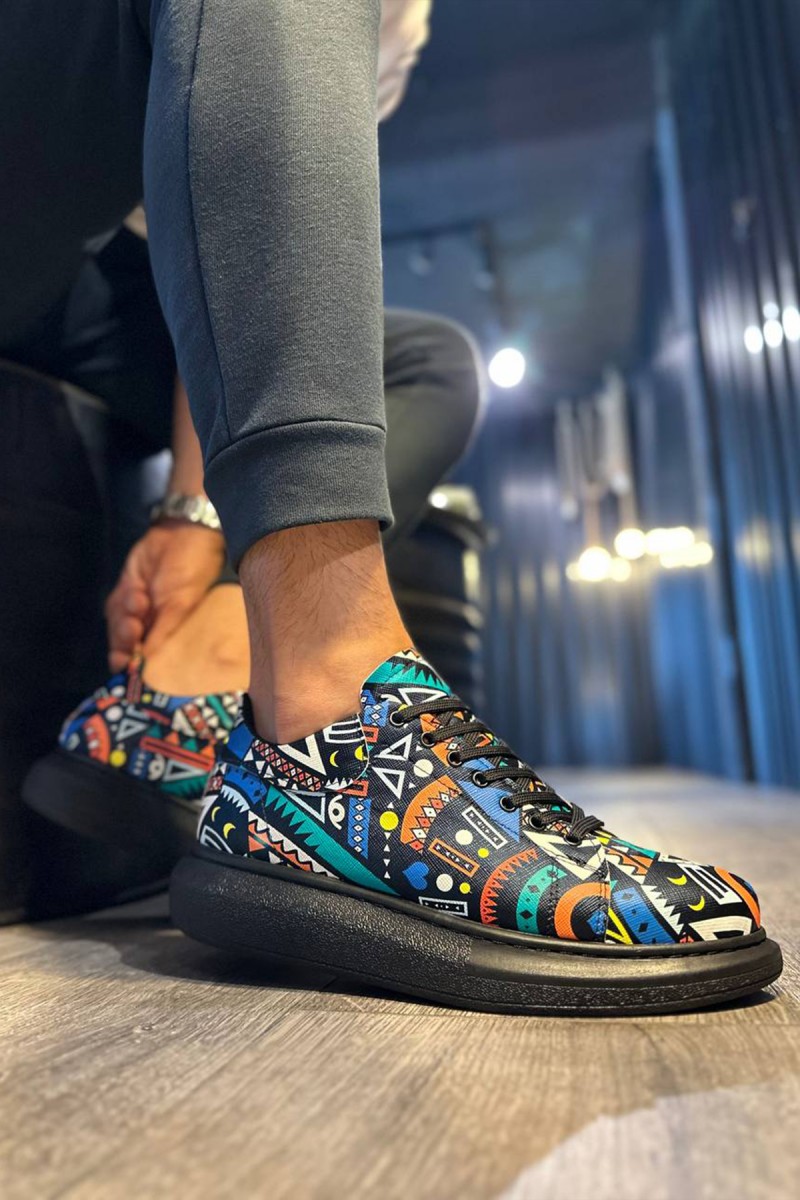 Mens Sneakers - Black - 046