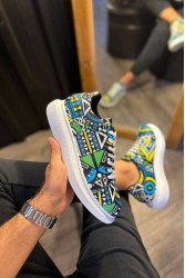 Mens Sneakers - Yellow - 046