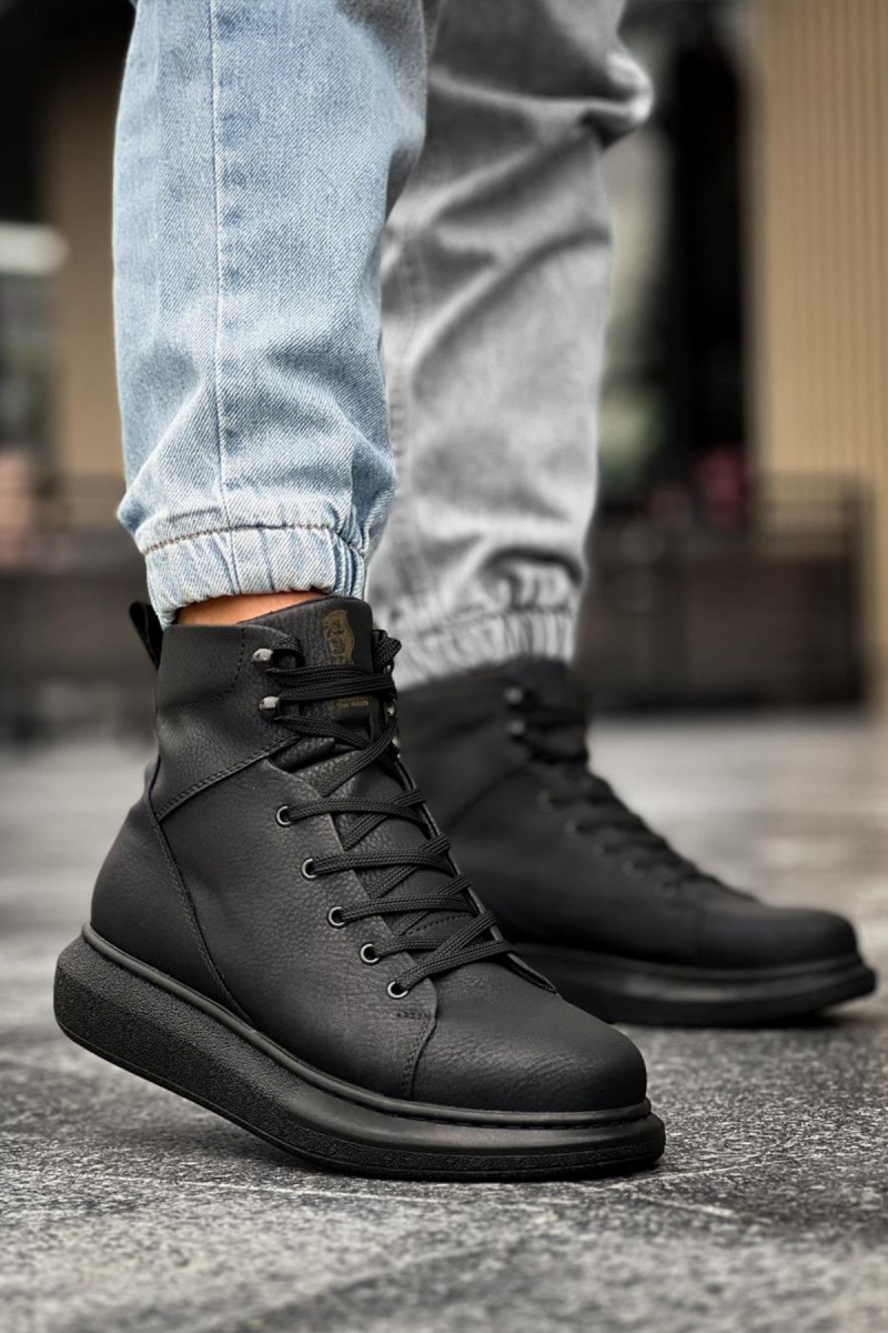 Men’s Boots - Black - Sandor