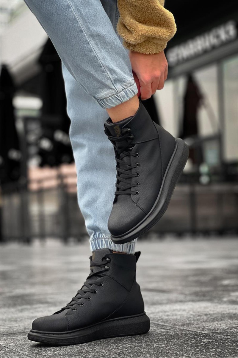 Men’s Boots - Black - Sandor