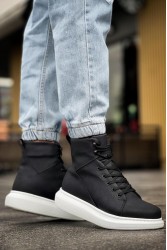 Men’s Boots - Black White - Sandor