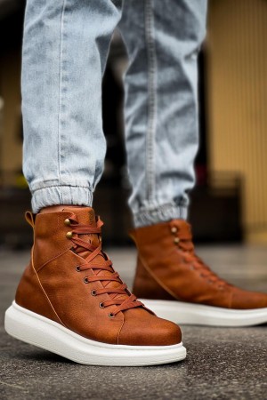 Mens Boots - Tan - Sandor