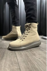 Men’s Boots - Beige Suede - Sandor