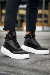 Men’s Boots - Black White - 104