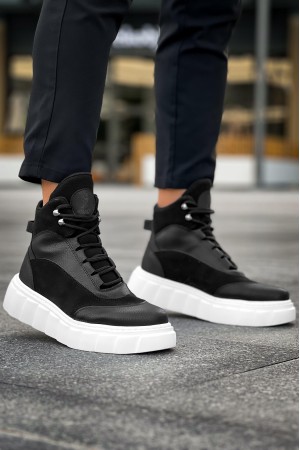 Men’s Boots - Black White - 104