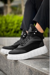 Men’s Boots - Black White - 104