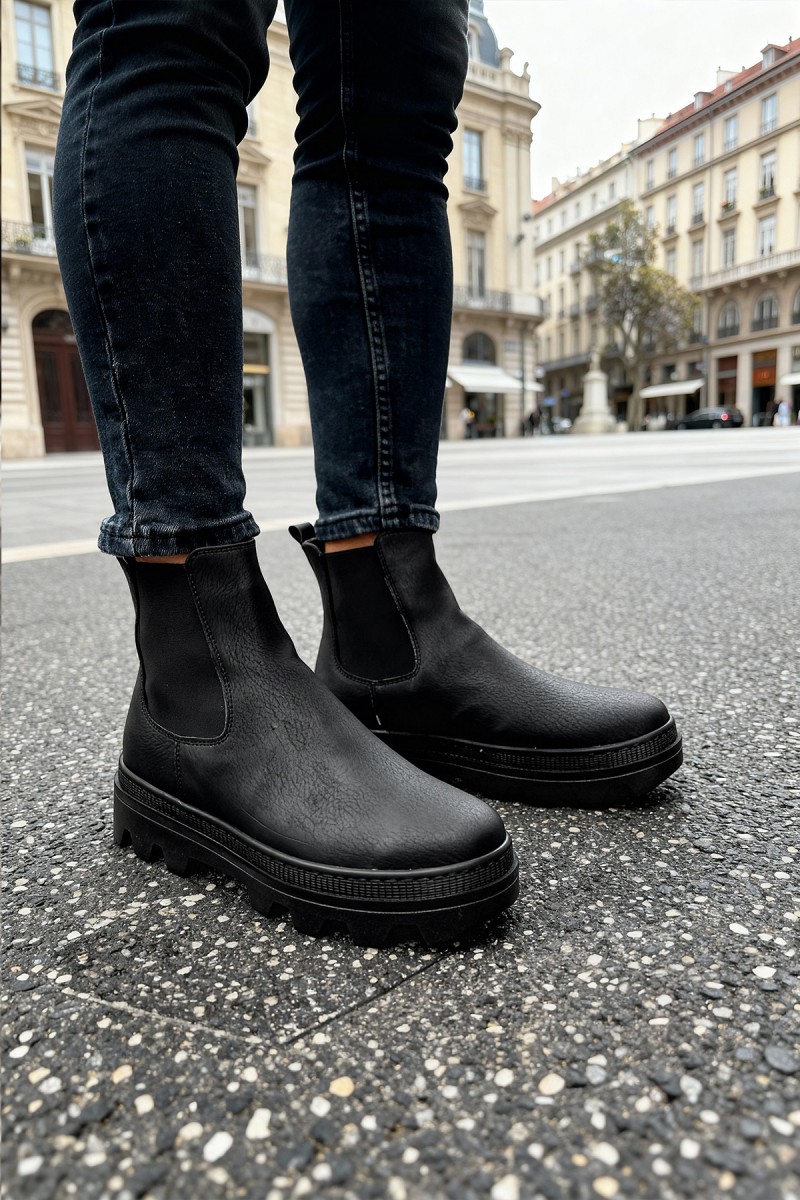 Mens Boots - Black - 113