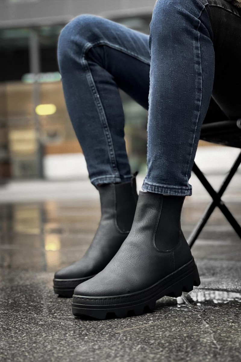 Mens Boots - Black - 113