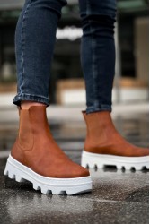 Mens Boots - Tan - 113