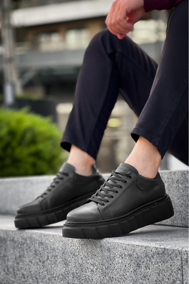 Mens Sneakers - Black - 144