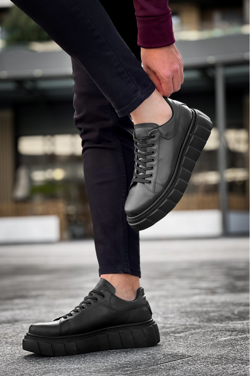 Mens Sneakers - Black - 144