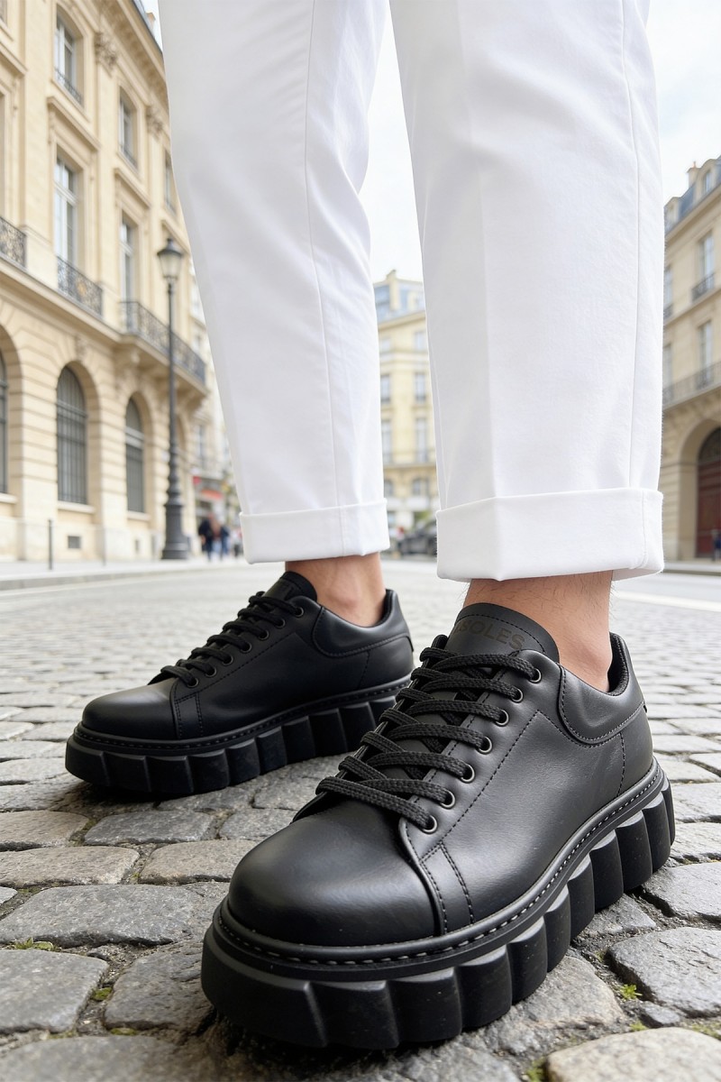 Mens Sneakers - Black - 144