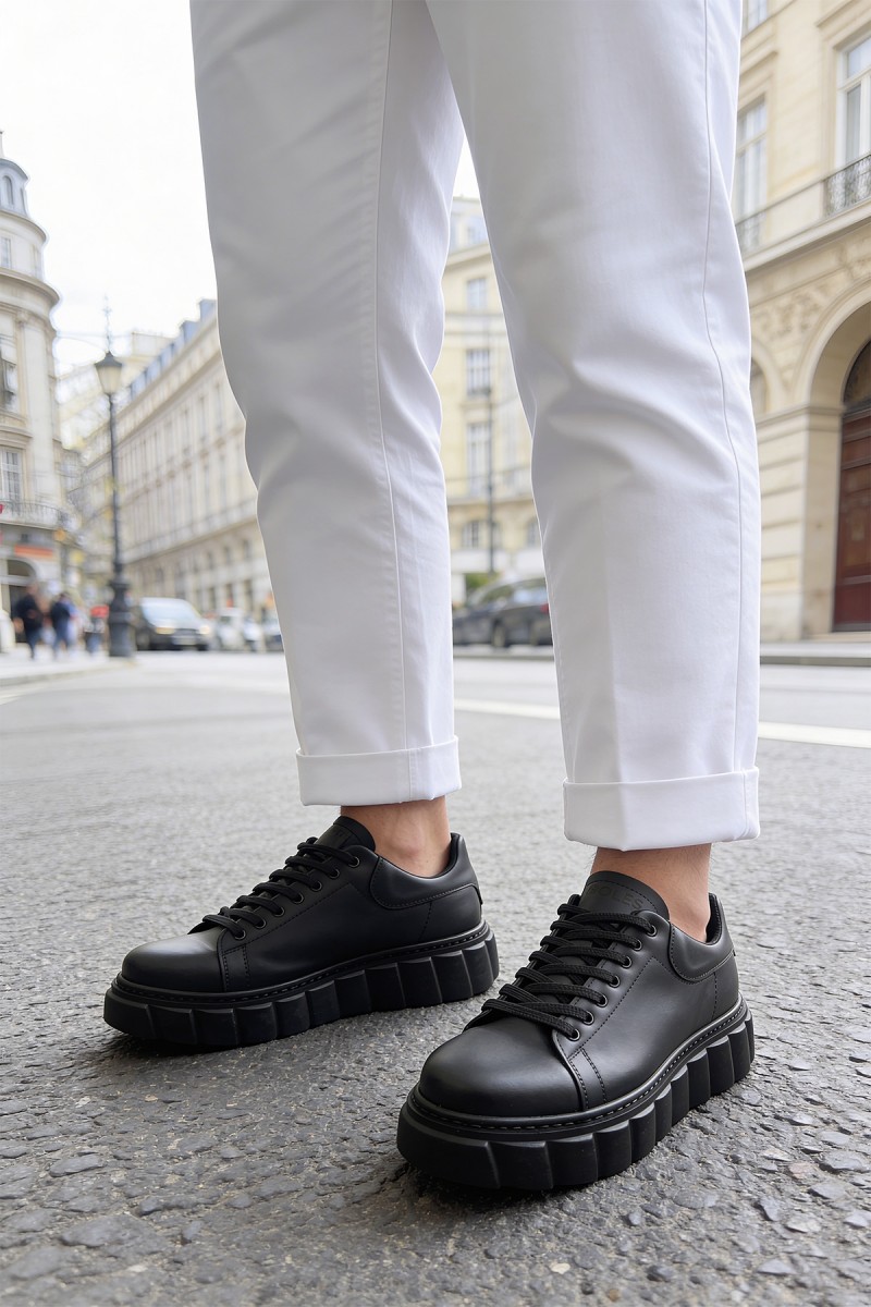 Mens Sneakers - Black - 144