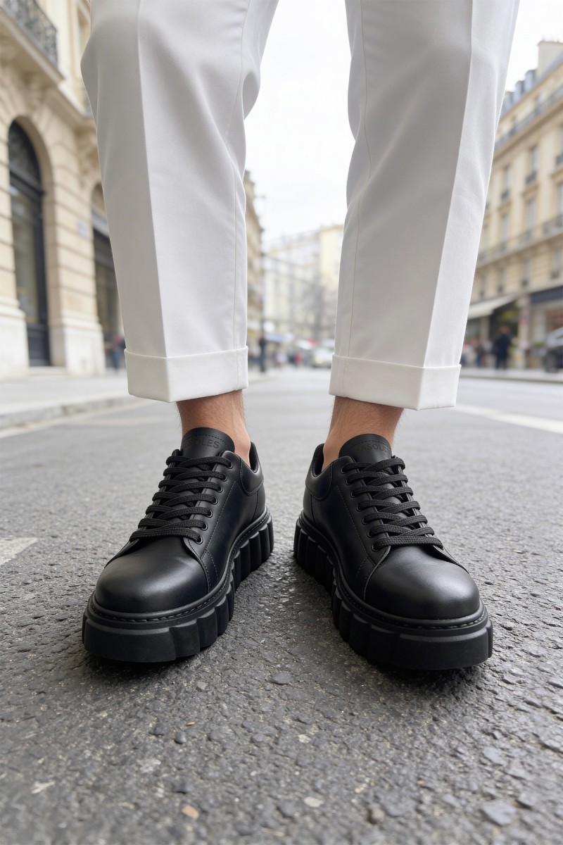 Mens Sneakers - Black - 144