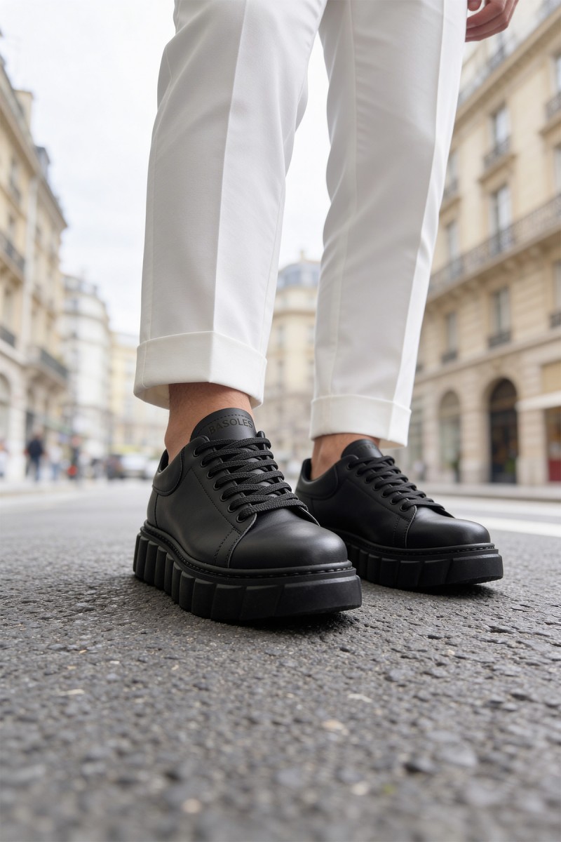 Mens Sneakers - Black - 144