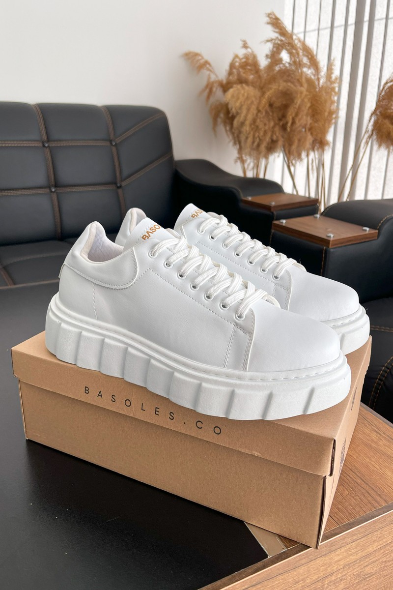 Mens Sneakers - White - 144