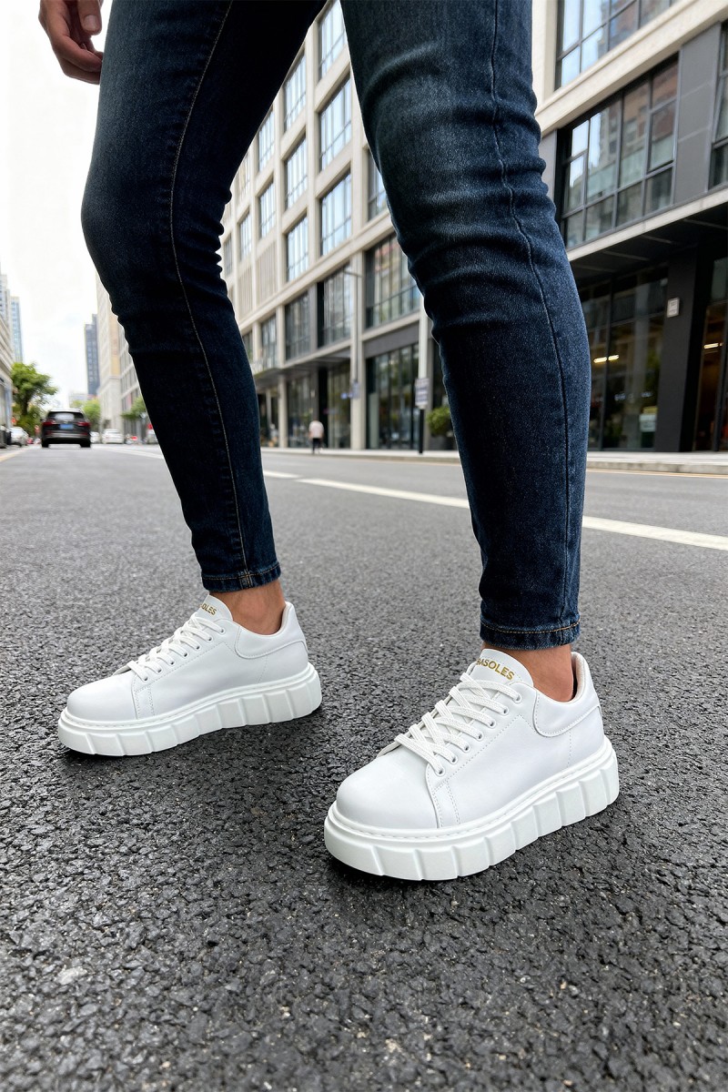 Mens Sneakers - White - 144