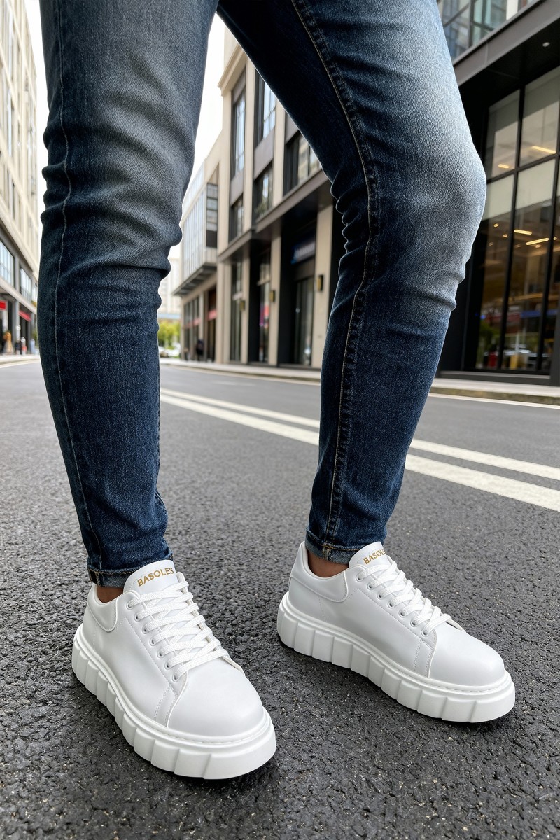 Mens Sneakers - White - 144