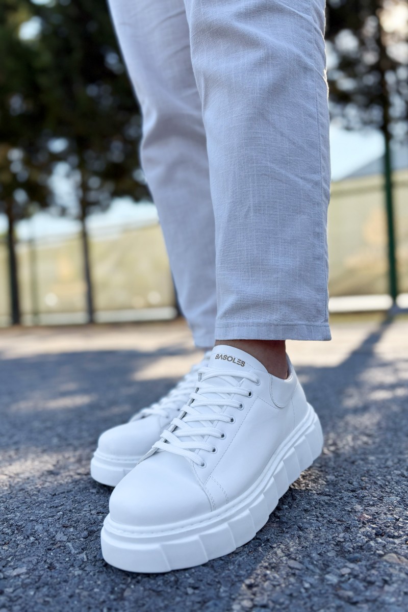 Mens Sneakers - White - 144