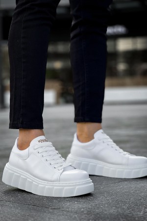 Mens Sneakers - White - 144