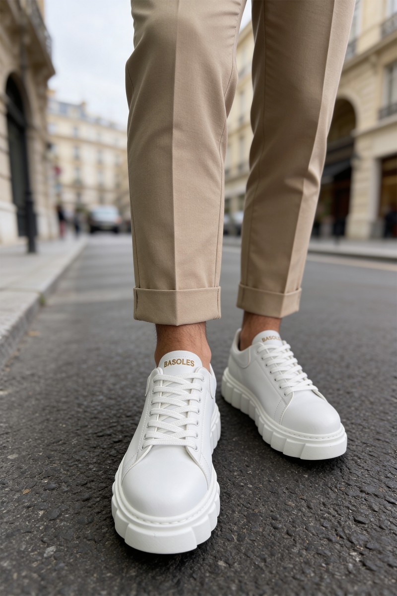 Mens Sneakers - White - 144