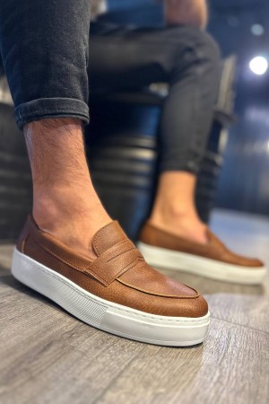 Mens Loafer - Tan - 400