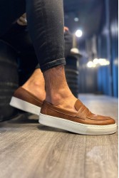 Mens Loafer - Tan - 400