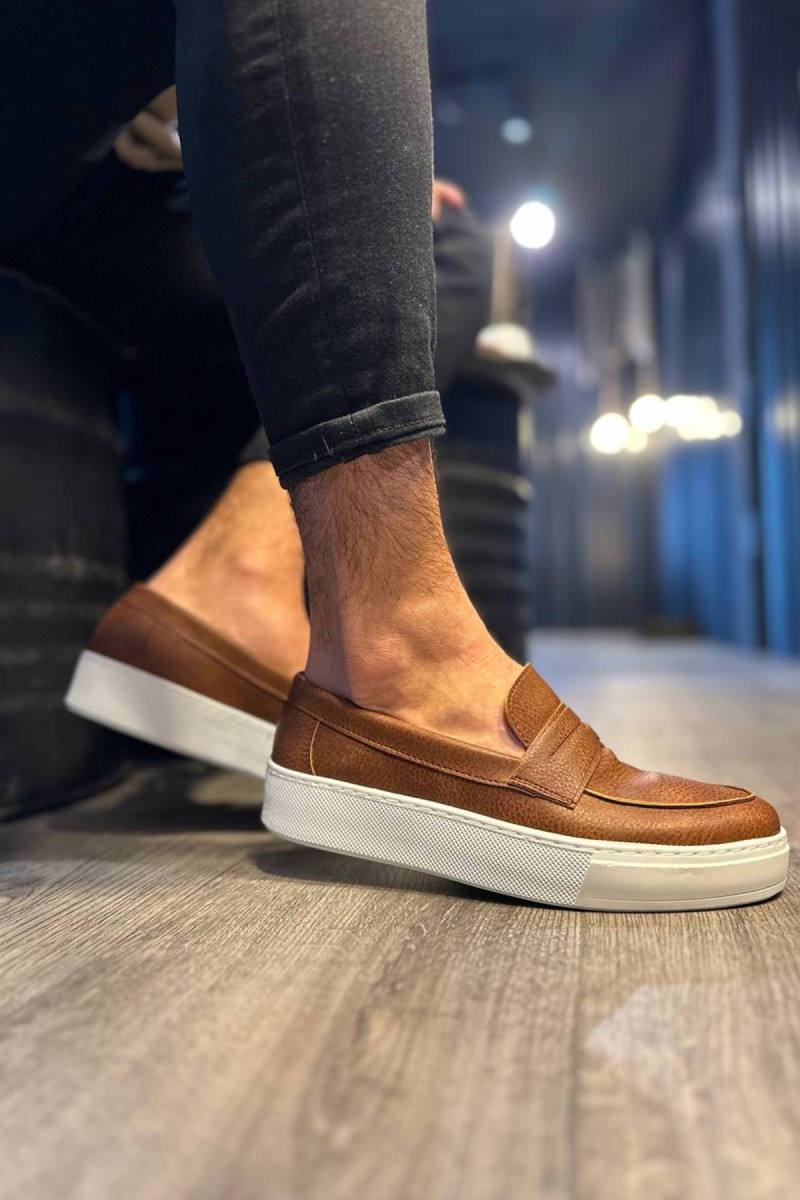 Mens Loafer - Tan - 400