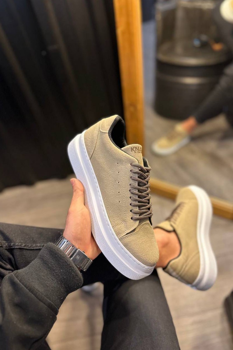 Mens Sneakers - Mink - 421
