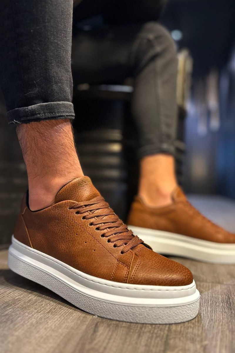 Mens Sneakers - Tan - 421