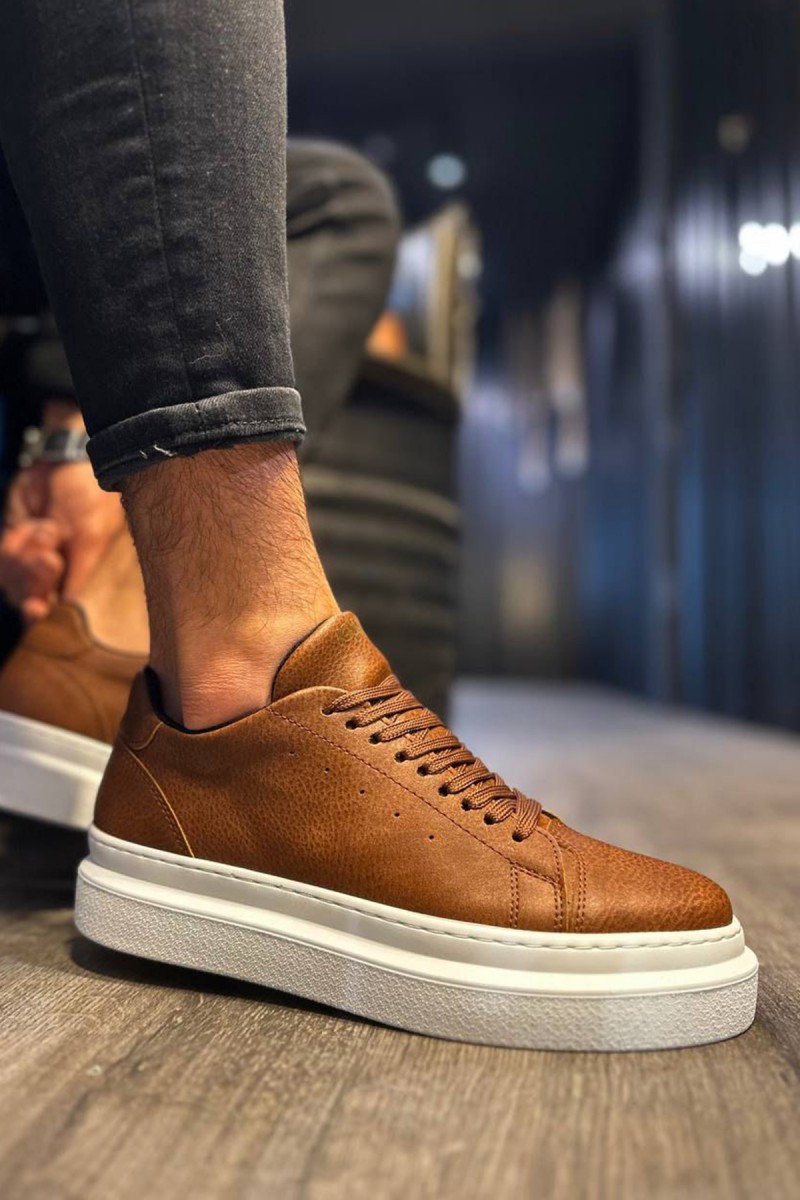 Mens Sneakers - Tan - 421