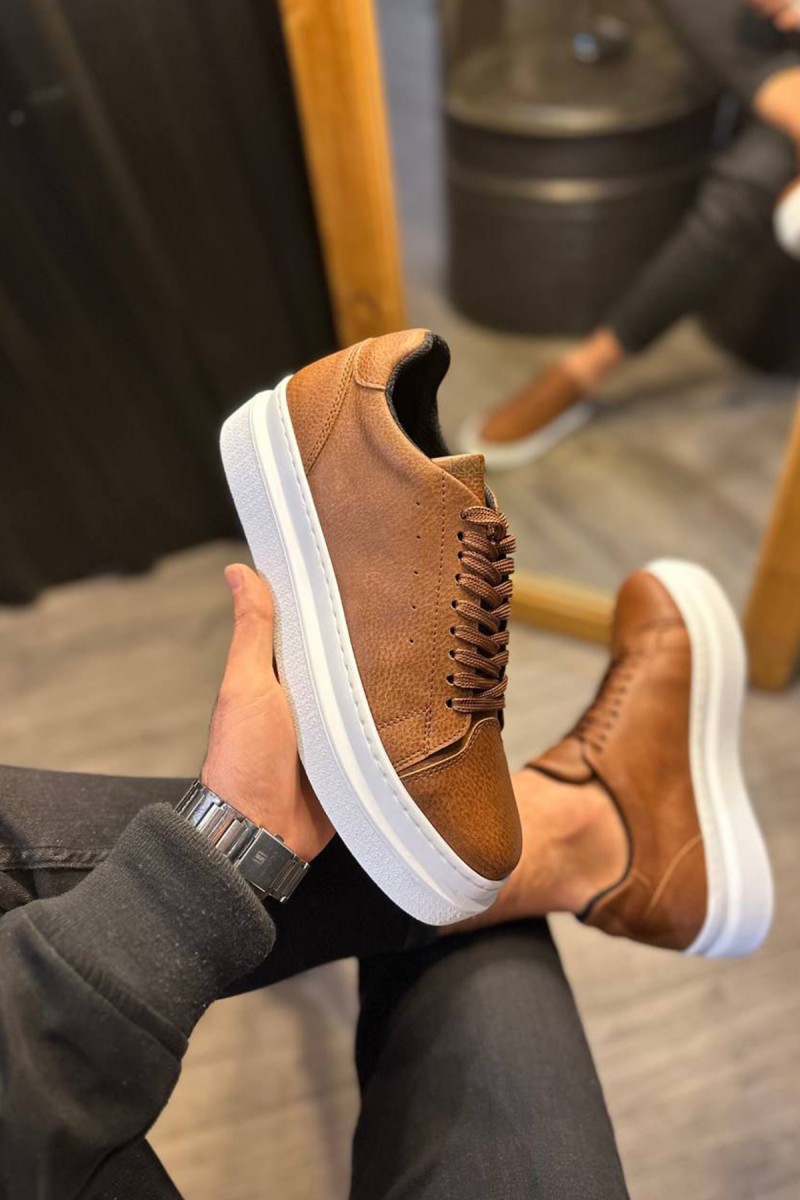 Mens Sneakers - Tan - 421