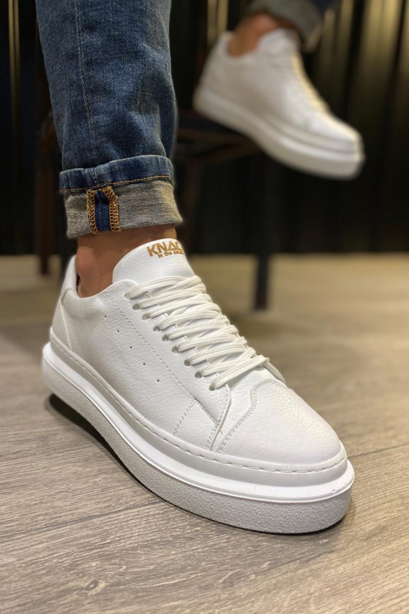 Mens Sneakers - White - 421