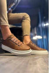 Mens Casual Shoes - Tan - 521