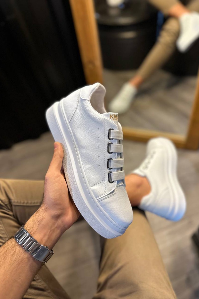 Mens Casual Shoes - White - 521