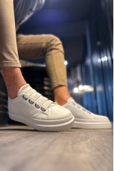 Mens Casual Shoes - White - 521